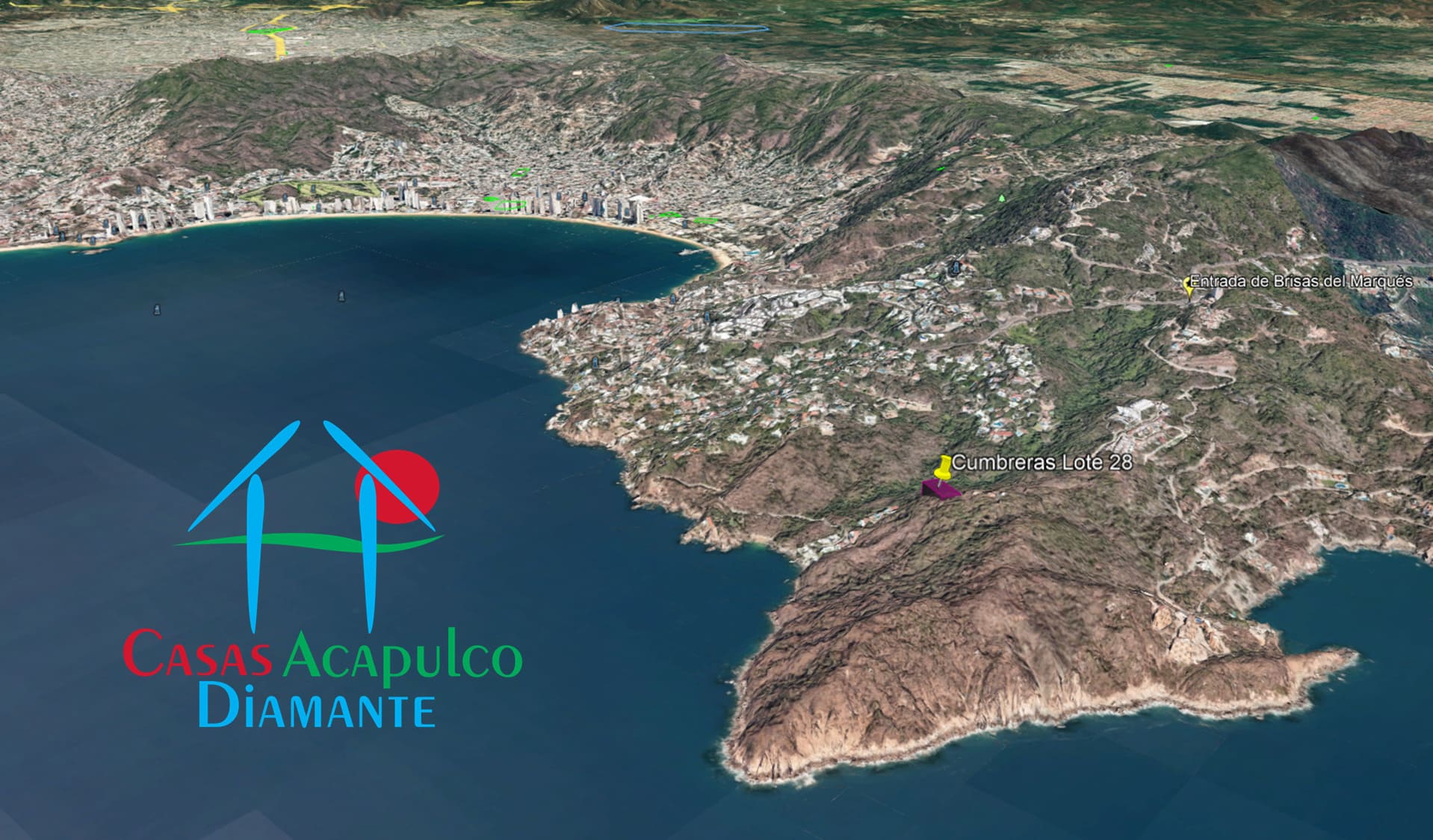 Terreno Brisas del Marqués Cumbreras Lote 28 - Ubicación satelital y entorno 15